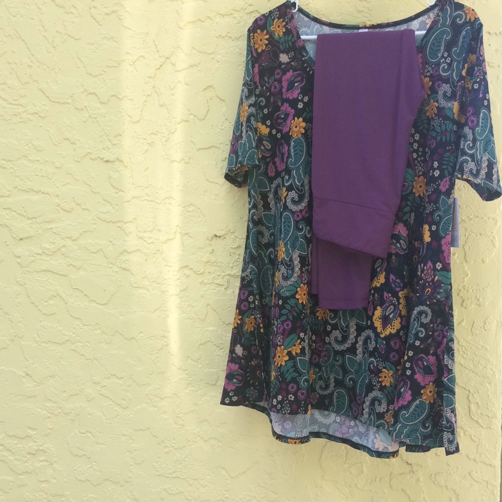 Lularoe matching set. Top NWT